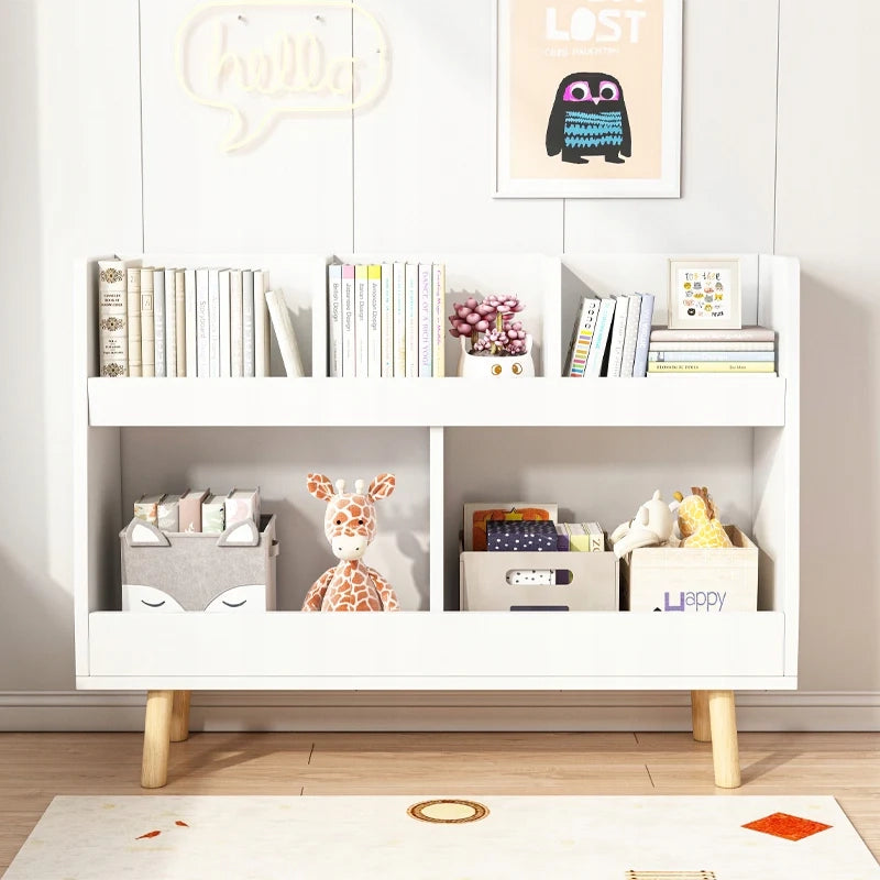 Bücherregal, Weiß 60x25x80 Cm