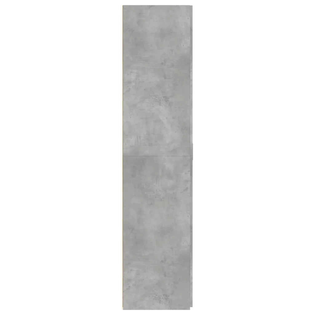 Buffet credenza cassettiera mobiletto mobile contenitore organizer cucina soggiorno salotto alto 80 x 42,5 x 185 cm legno ingegnerizzato grigio 02_0034721
