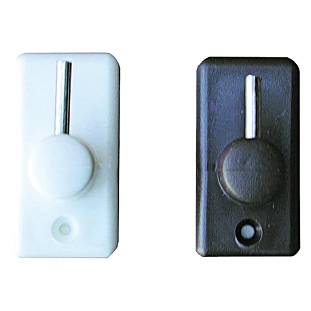 100pz gancio adesivo in plastica per bris bris bianco cod:ferx.314251nlm