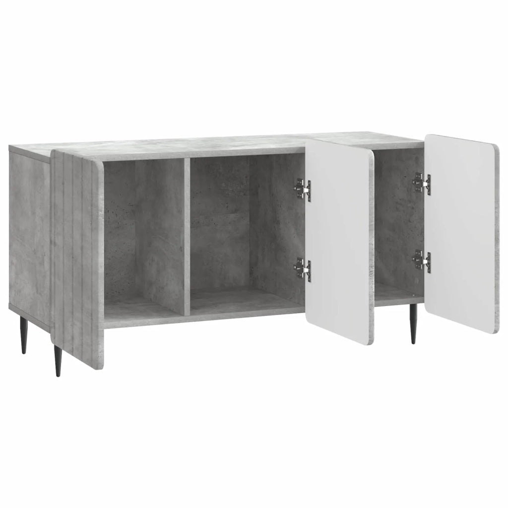 Mobile TV | Armadietto TV | Mobile Porta TV Grigio Cemento 99 x 34,5 x 52 cm Legno ingegnerizzato