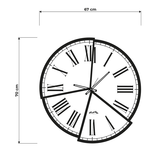 KINTSUGI Bronzo, Orologio, Arti e Mestieri