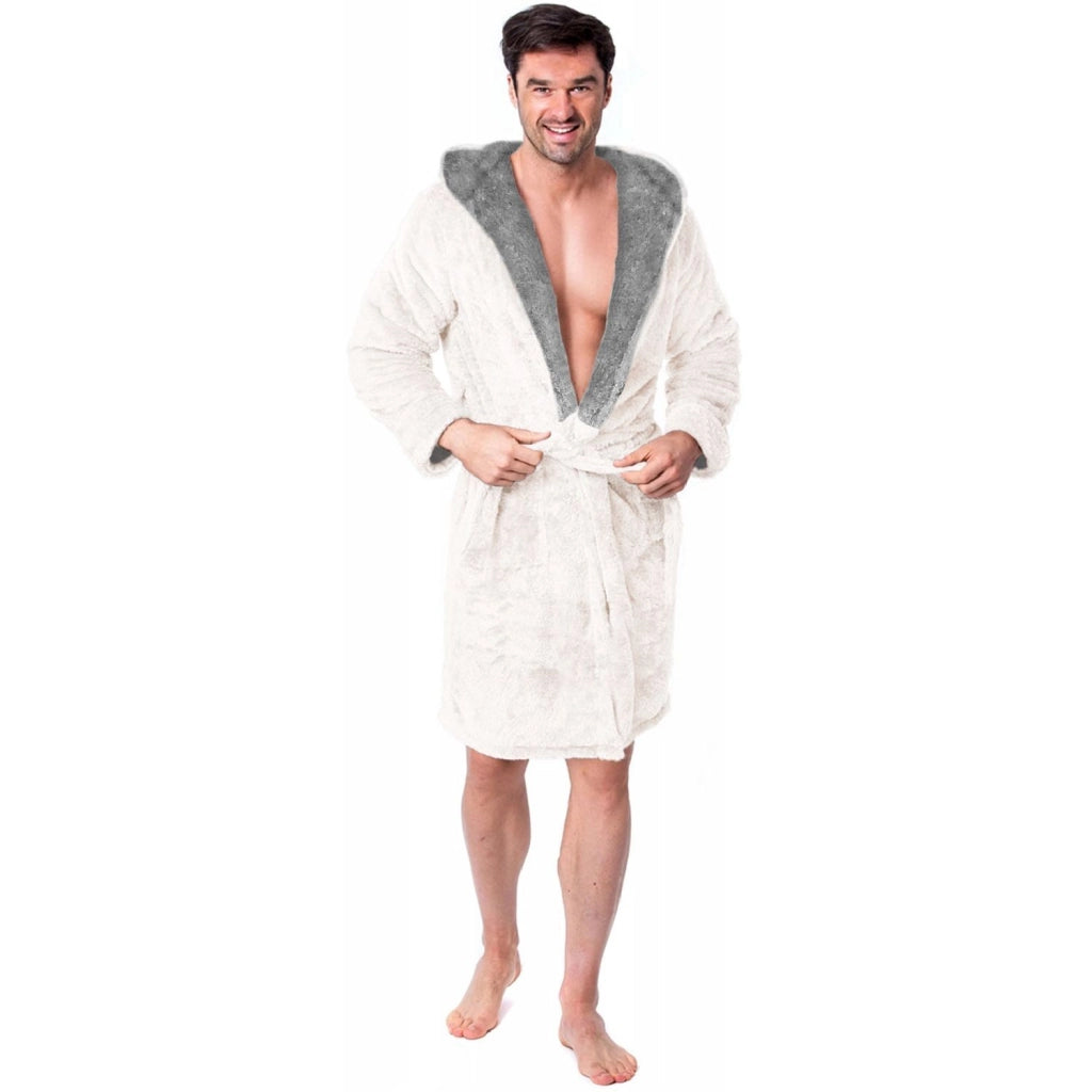 Accappatoio Jordan Ecru Grey Men L