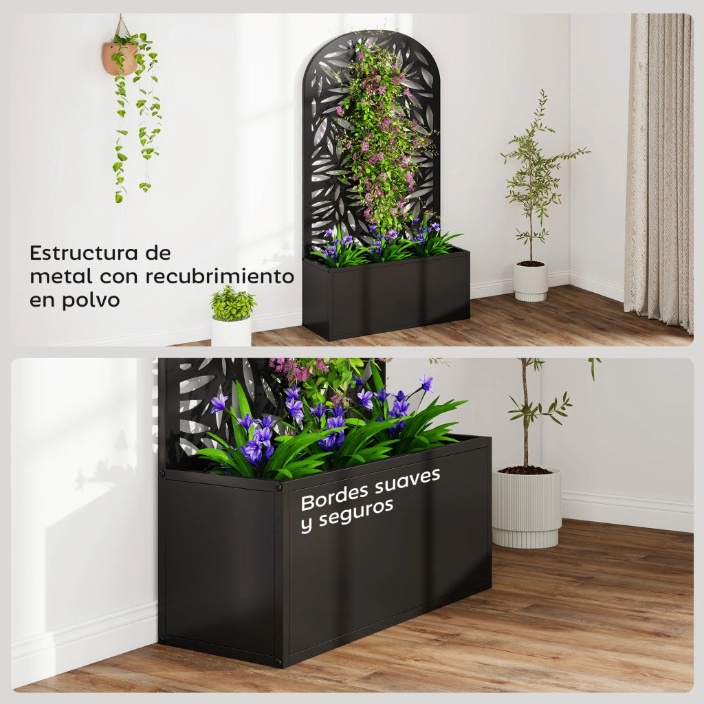 Colonna bagno con specchio e ripiani ¨C Minimal ¨C nero 61x23x113 cm