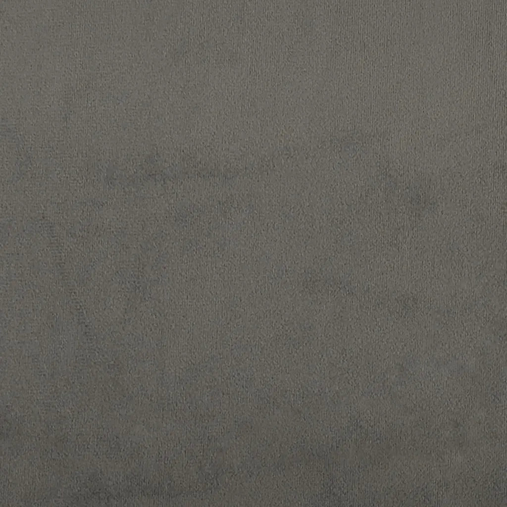 Testiera | Testata Grigio Scuro 144x7x78/88 cm in Velluto