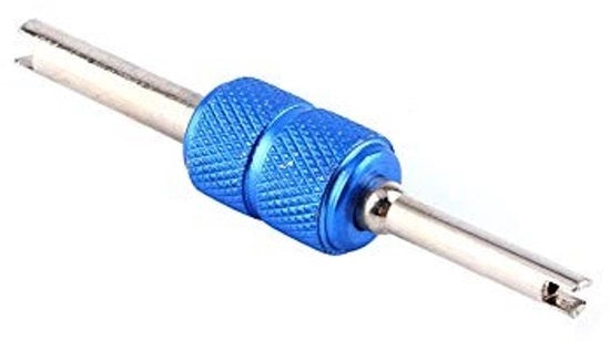 Chiave per valvole pneumatiche universale - 3 pezzi - Chiave per valvola pneumatica in lega di alluminio - Compatta e duratura - Chiave per valvola pneumatica in acciaio inossidabile