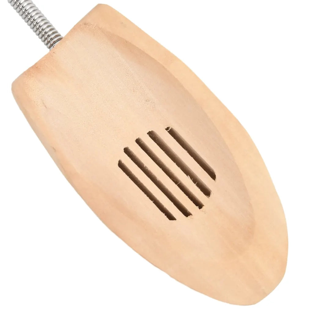 Tendiscarpe 2 Paia EU 43-46 Legno Massello di Loto 155257