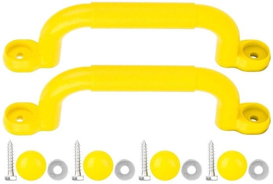 Accessori per parete di arrampicata - Elementi di sicurezza con maniglia antiscivolo - Accessori per parco giochi - Elementi di fissaggio - Maniglie di arrampicata sicure e resistenti
