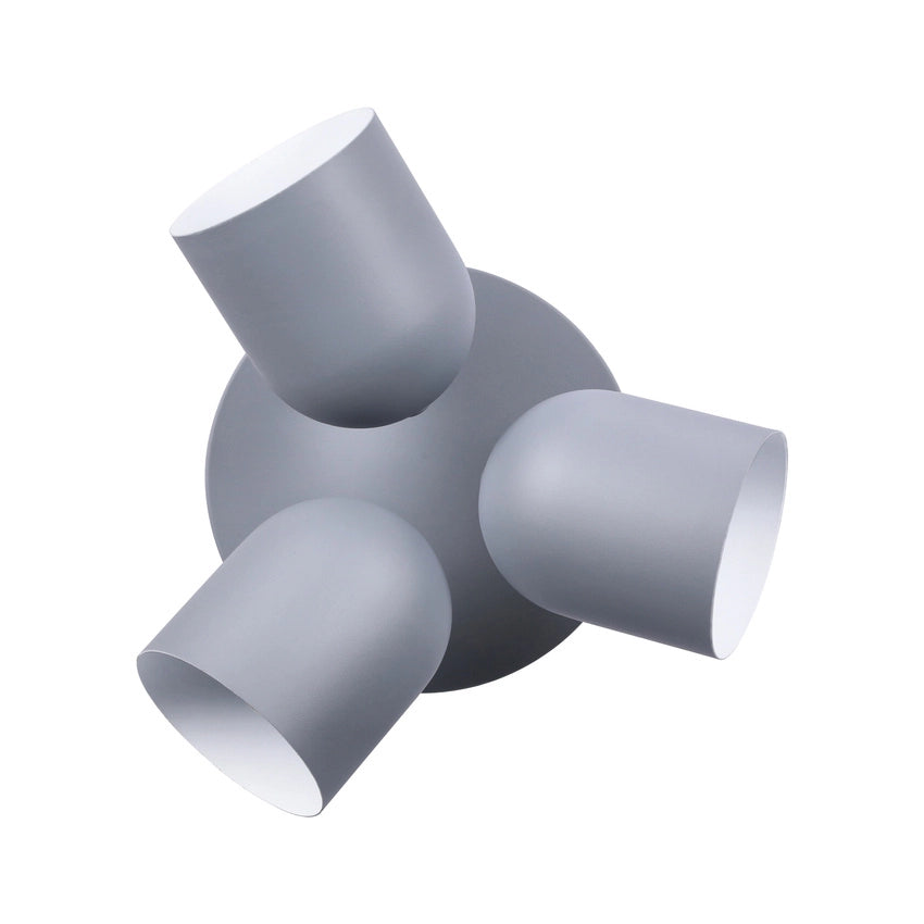 Plafoniera Candellux Azuro 98-63236 grigia 32cm 3xE27