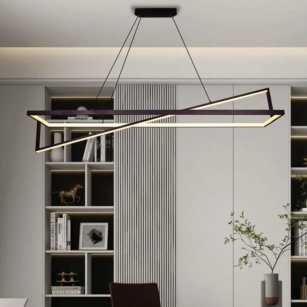 Lampada sospensione LED nera 45W 3000K dimmer V-TAC