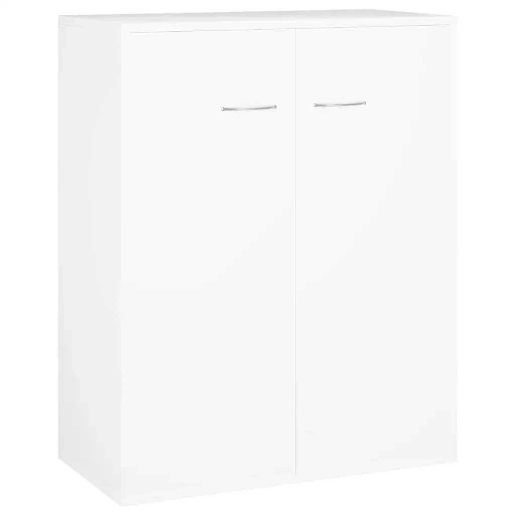 Credenza Bianca 60x30x75 cm in Legno Multistrato 800729