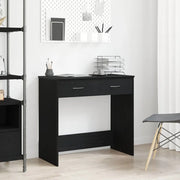 Scrivania Rovere Nero 80 x 40 x 75 cm Legno multistrato 862480