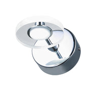 Applique Italux Harmony LED 3W cromo trasparente 3000K