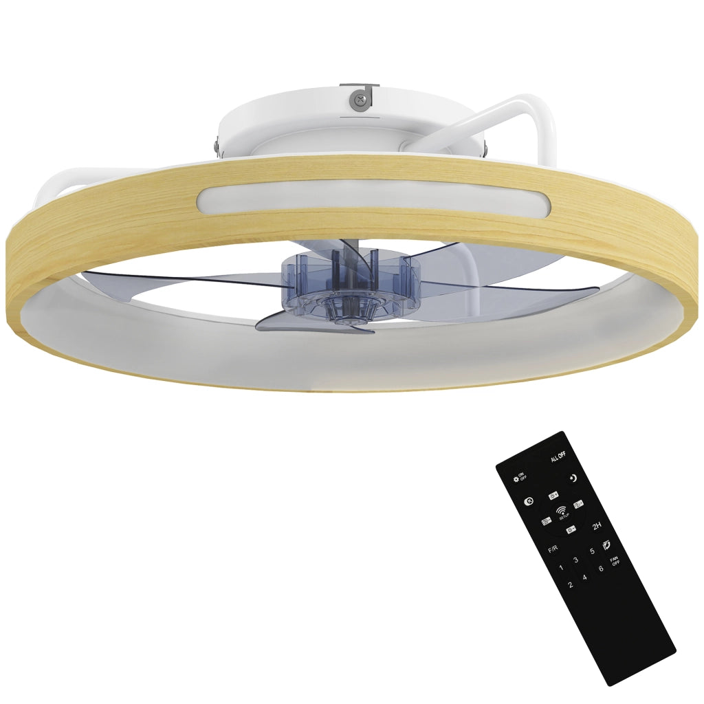 Ventilatore da Soffitto con Luce LED ¨C Minimal ¨C 40W DC Bianco