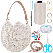 Kit per Creare una Borsa a Maglia DIY con Tutorial Video