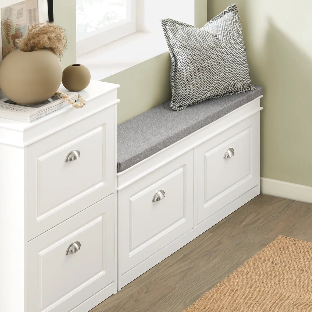 Scarpiera salvaspazio Slim Mobili per Scarpe Serie Scarpiere 104x24x52cm Bianco FSR64-W