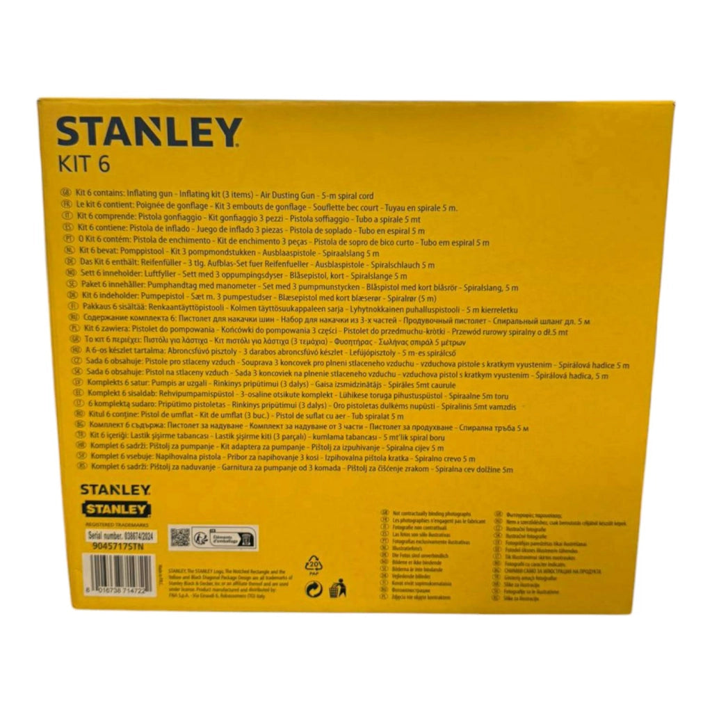 KIT COMPRESSORE AIR STANLEY 6PZ