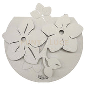 Porta umidificatore di design Fior di Loto Bianco marmo
