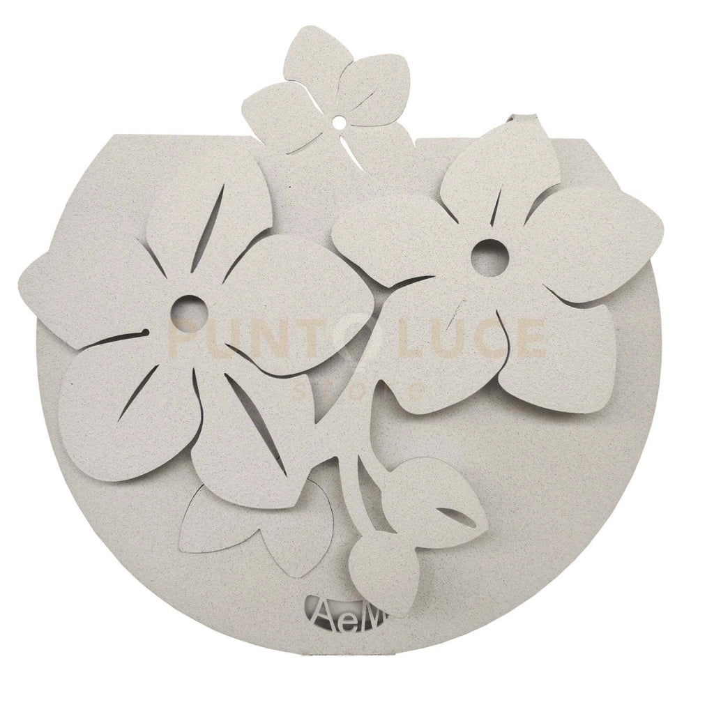 Porta umidificatore di design Fior di Loto Bianco marmo
