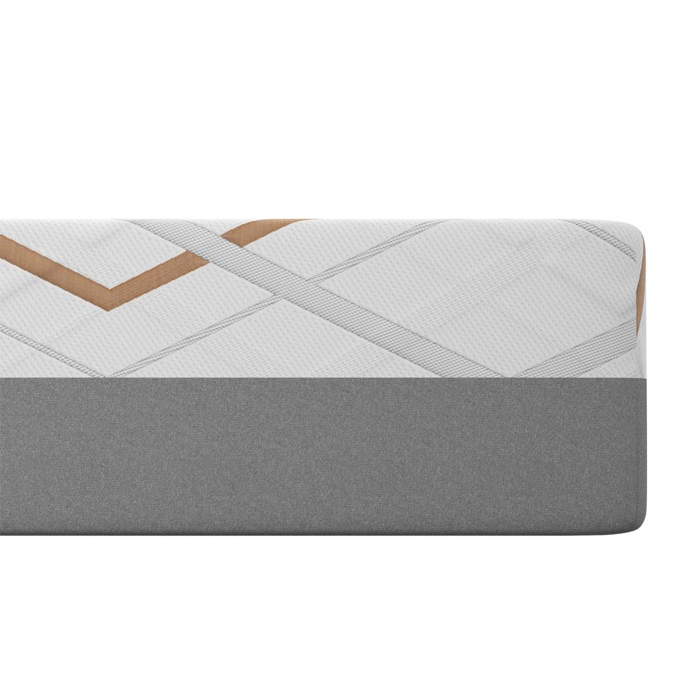 Materasso una piazza e mezza Corvo con Memory Foam, sfoderabile molle insacchettate 120x190x30 cm