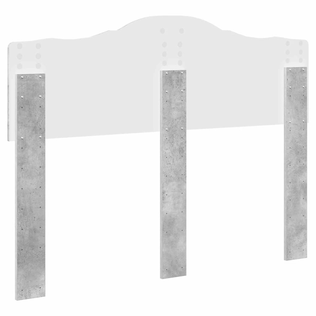 Testiera | Testata Grigio cemento Legno multistrato
