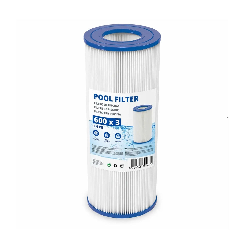 Tubo filtrante piscina in PE 600x3