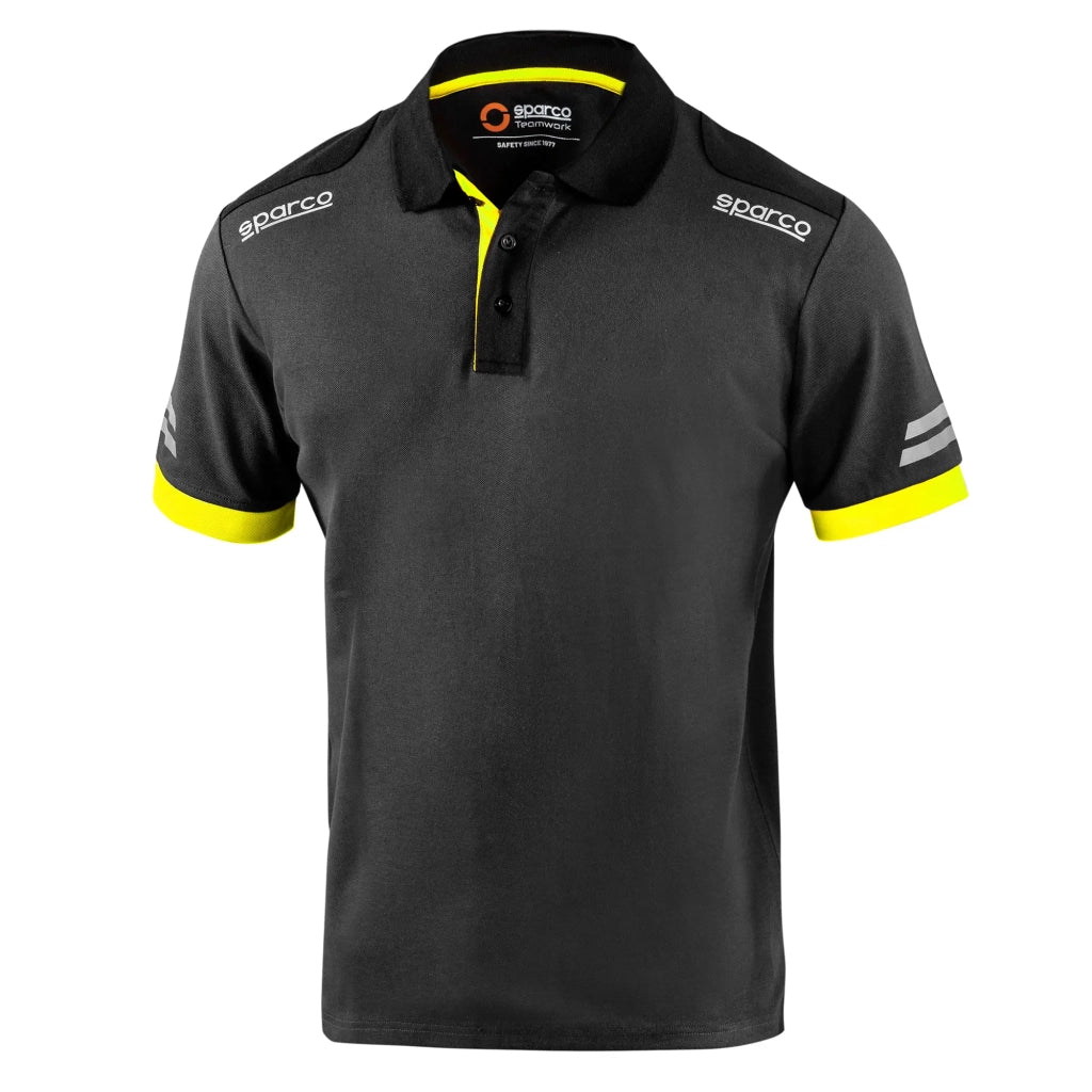 POLO DA LAVORO TOLEDO- - tg.XXL - grigio giallo - 1 pezzi SPARCO