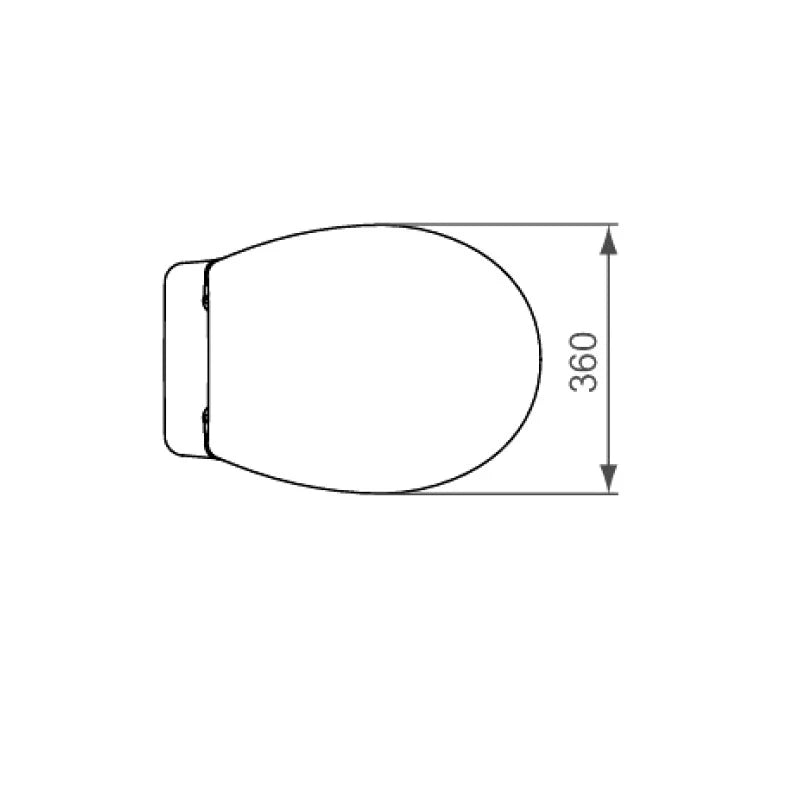 Vaso a terra serie quarzo/palio con scarico a parete