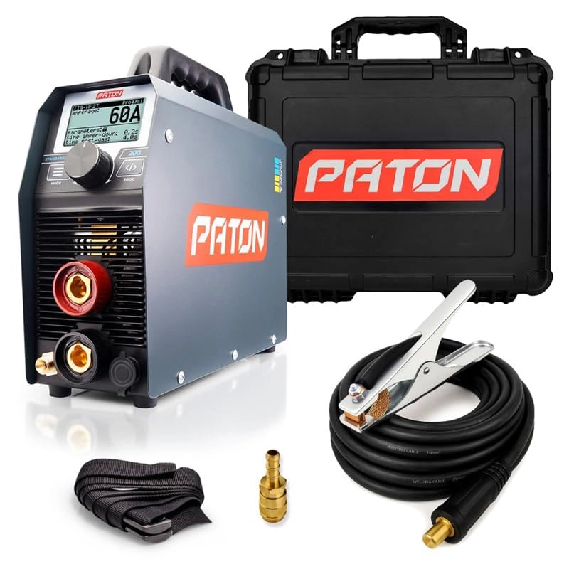 PATON StandardTIG-250 Saldatrice TIG 250 A con funzione pulse kit TIG alimentazione 230 V