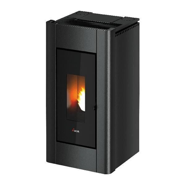 Cadel Prince 11 stufa Libera installazione Pellet Antracite