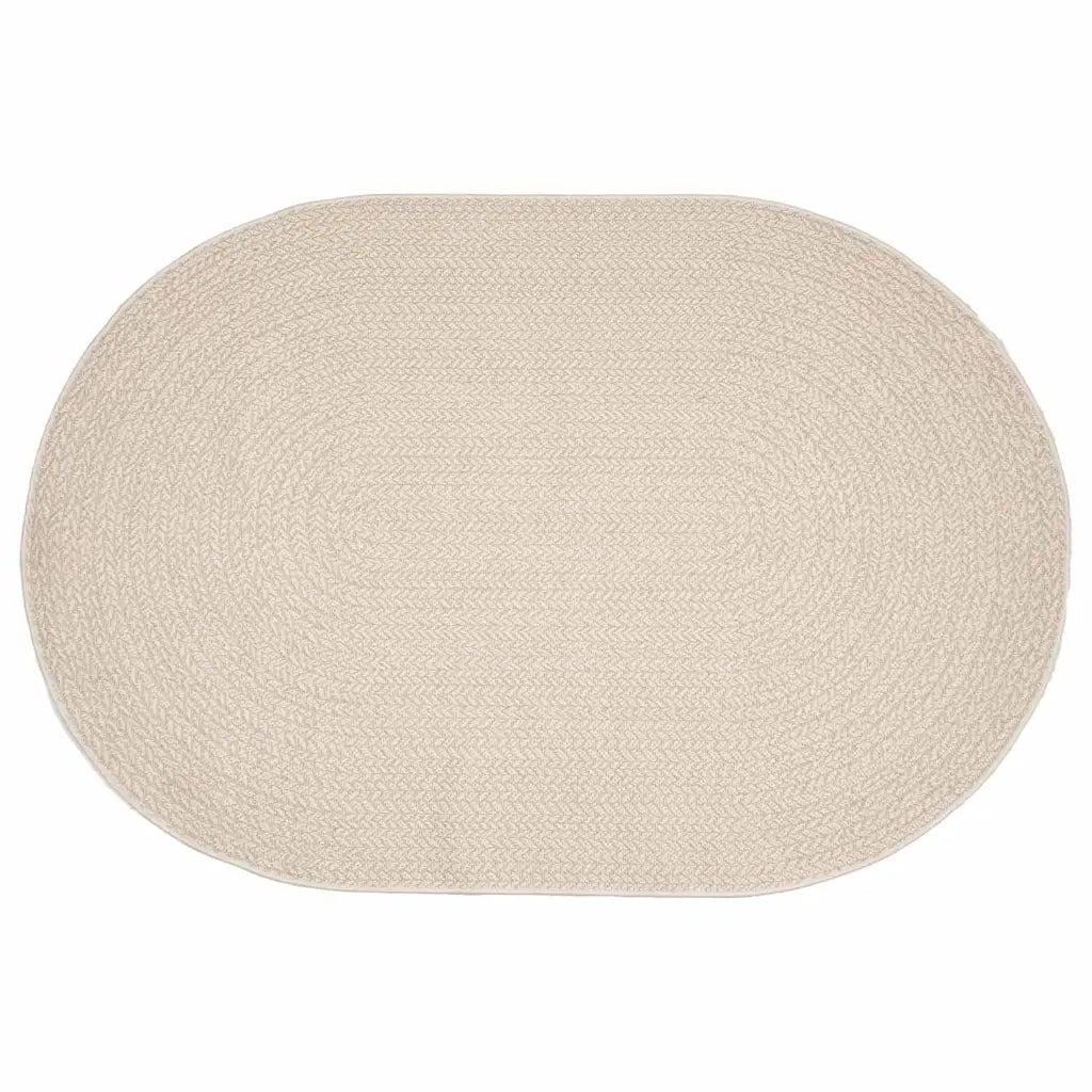 Tappeto ZIZUR Crema 230 x 160 cm Polipropilene 42000867