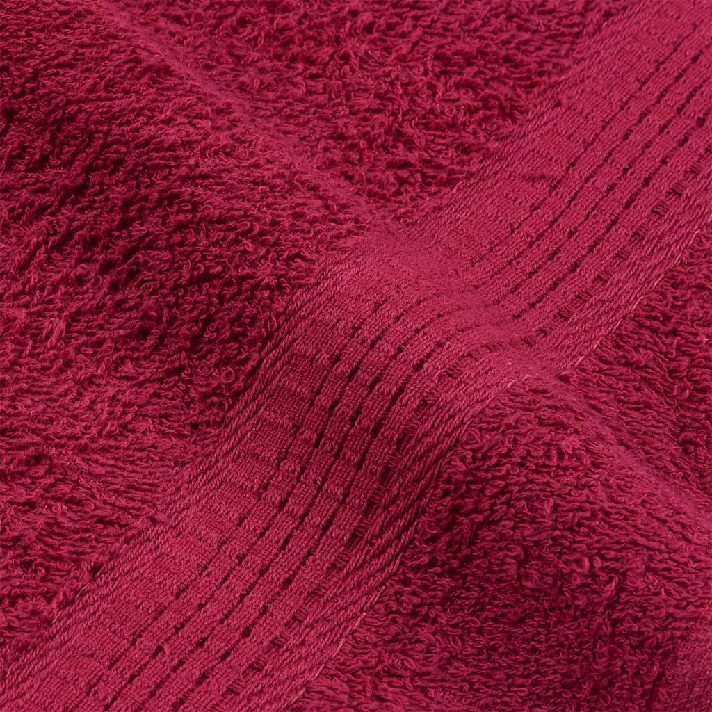 Asciugamani per sauna FROGN 2 pz Bordeaux 80x200 cm 360 g/m² 136743