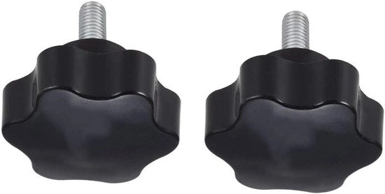 Chiodatrice a manovella M8 x 20mm - Chiave a vite - Nero Plastica - Maniglia - Apparecchiatura meccanica - Installazione rapida