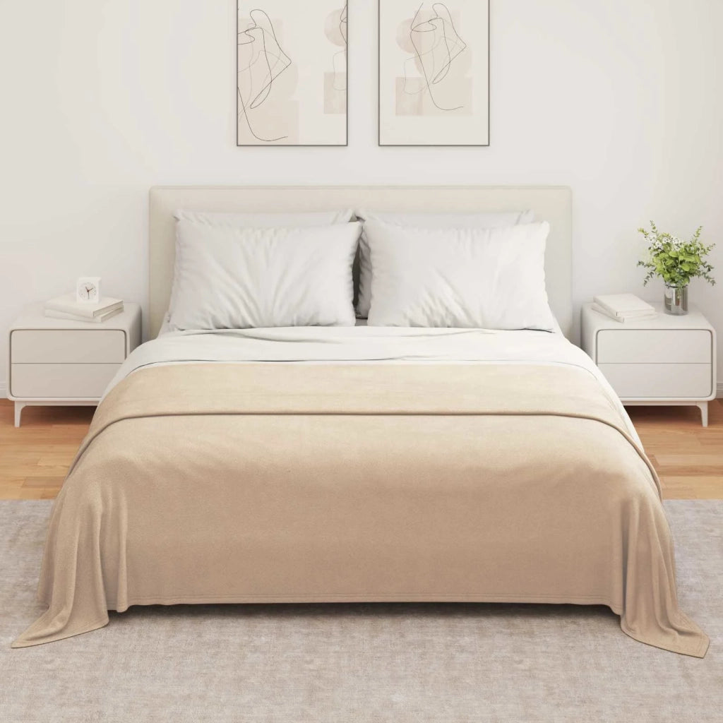 Coperta Cammello 280 x 210 cm Panno 42017129