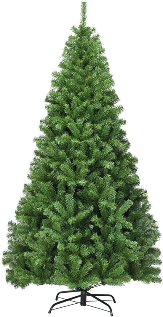 Albero di Natale 180 cm, Albero di Natale Artificiale con 1000 Rami Densi e Base in Metallo con Cuscinetto Antiscivolo, Albero di Natale Folto per Casa, Ufficio e Negozio (180 cm)