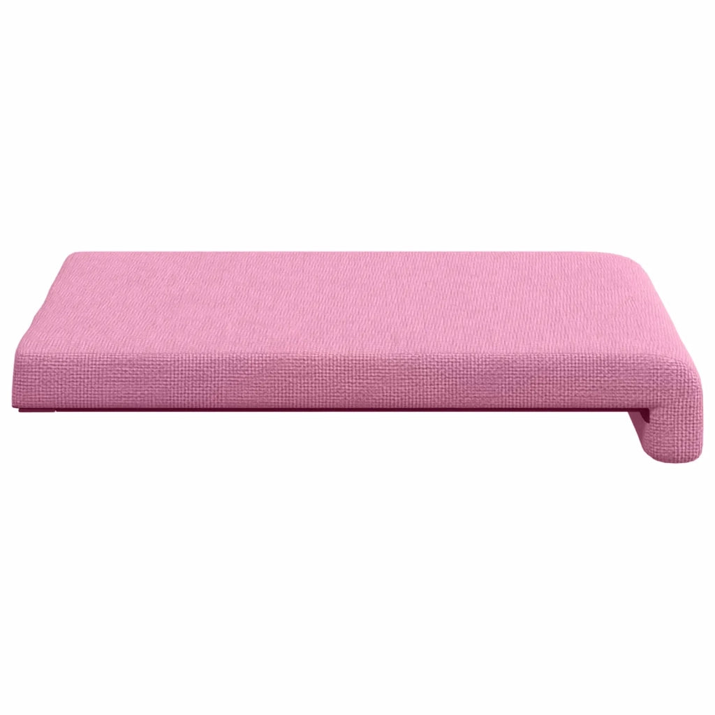Cuscino per panchina 2 pcs Tessuto Rosa Profondità 35 cm 42043019