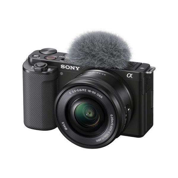 Fotocamera mirrorless sony zve10kb cec zv e10k kit 16 50 mm f3.5 5.6 o