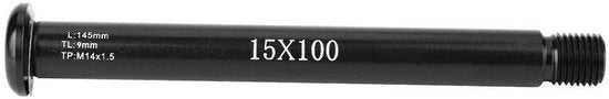Furono 100 x 15 mm - Lega di alluminio - Resistente alla corrosione - Leggero - Per FOX SC32/34/36 - Facile da installare - Pedale per bicicletta
