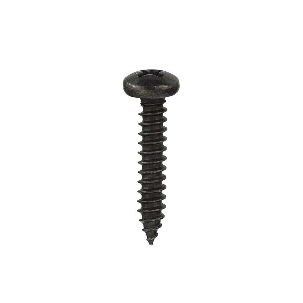 Viti autofilettanti testa cilindrica nere 4,8 x 19 - 18 pz.