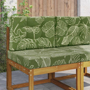 Cuscino per divano da esterno 2 pcs Design a foglia Poliestere 900741