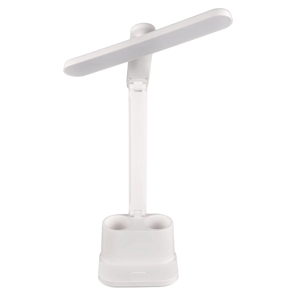 Lampada da scrivania LED 4000K dimmer bianca BARI Polux