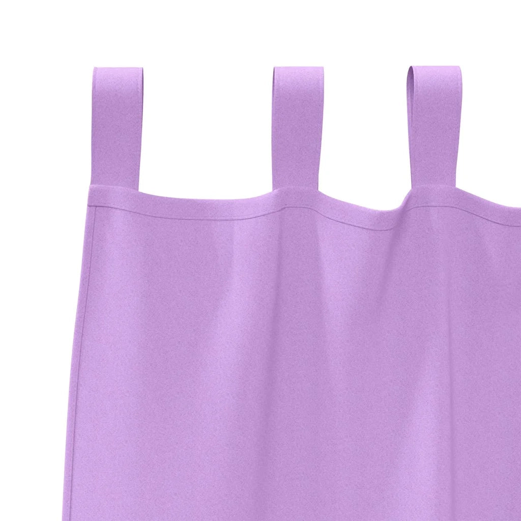 Tende Blackout con Anelli 2 pcs Viola 140 x 140 cm Poliestere 4107598