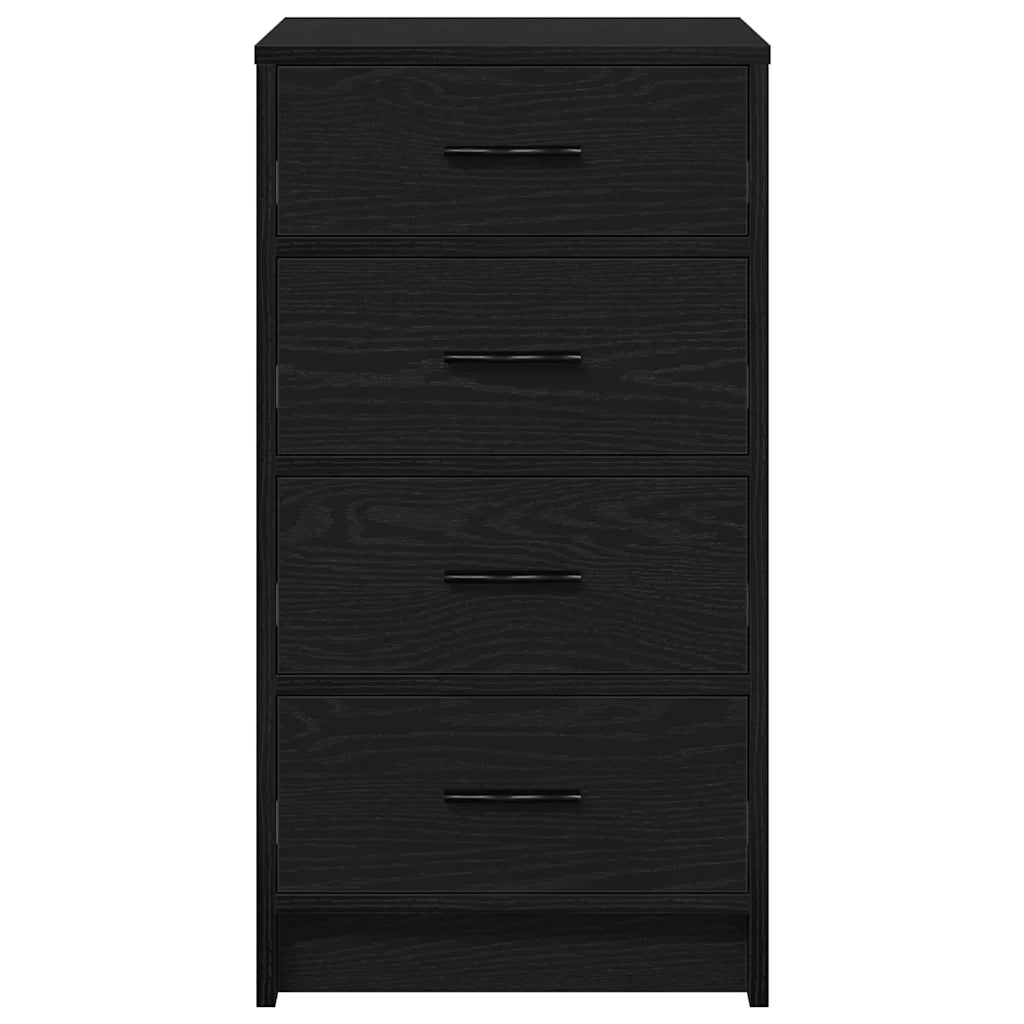 Credenza Rovere nero 40 x 41 x 75 cm Legno multistrato 865056