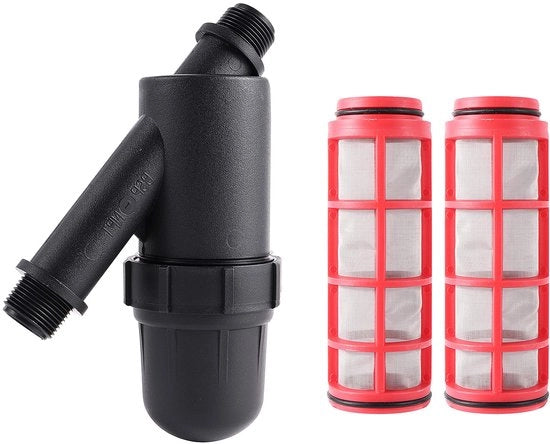 Filtrazione di acciaio inossidabile - Y-filter - 3/4 pollice di connessione - 120 mesh rete - 20 x 13 x 6,5 cm - 5 m3/ora di flusso - filtro per irrigazione