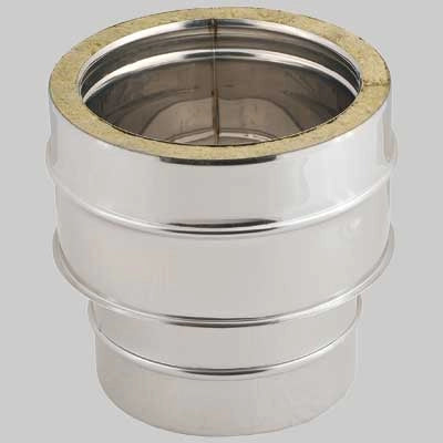 RACCORDO DA MONO PARETE A DOPPIA PARETE  200 250 200     MADE IN ITALY