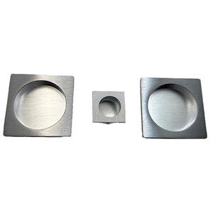 KIT MANIGLIE QUADRO CIECO PORTE SCORREVOLI CROMO