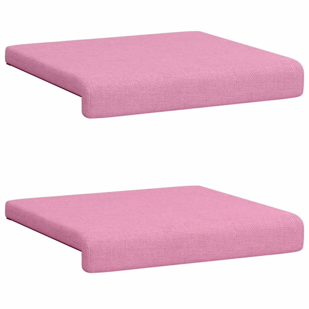 Cuscino per panchina 2 pcs Tessuto Rosa Profondità 35 cm 42043019