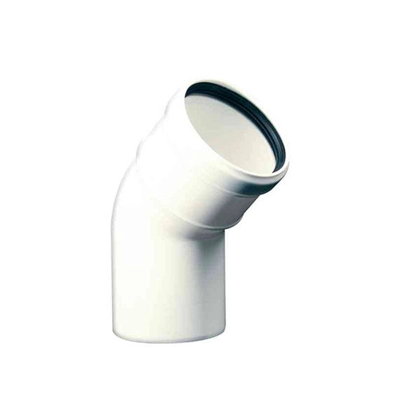 canna fumaria in PLASTICA PPS DN 060 curva 45