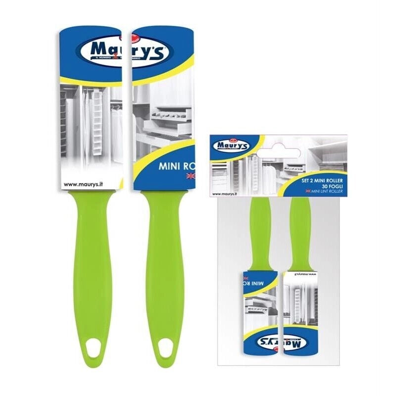 MAURY'S SET 2 MINI ROLLER 30FOGLI PER ABBIGLIAMENTO
