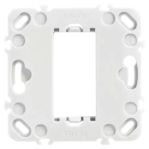 VIMAR PLANA - SUPPORTO 1M SENZA VITI GRIGIO