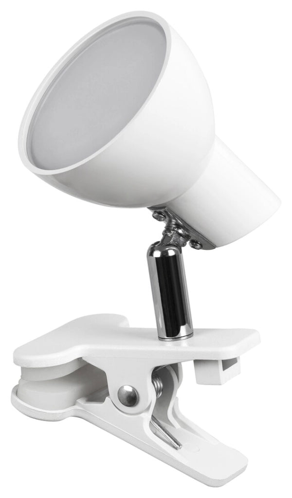 Lampada a clip con interruttore LED 5W bianca Noah 1477 Rabalux